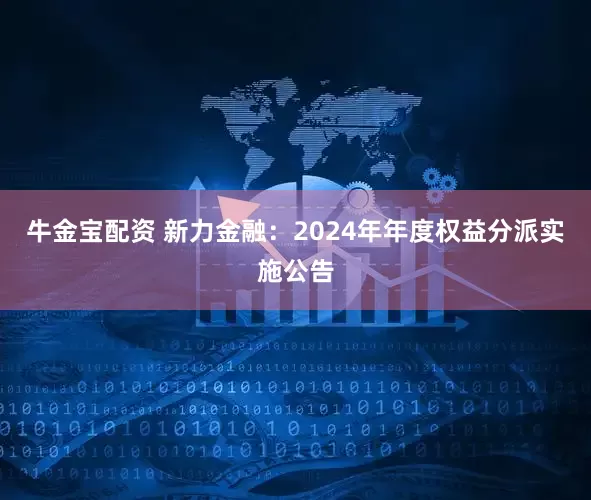 牛金宝配资 新力金融：2024年年度权益分派实施公告