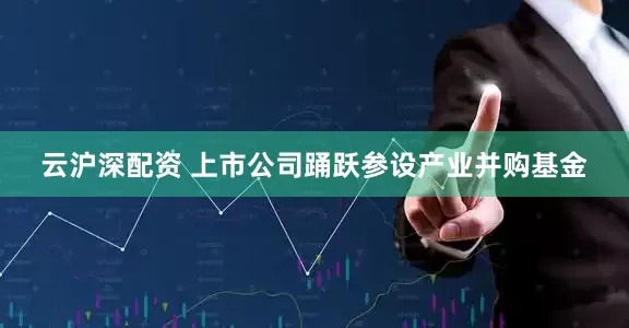 云沪深配资 上市公司踊跃参设产业并购基金